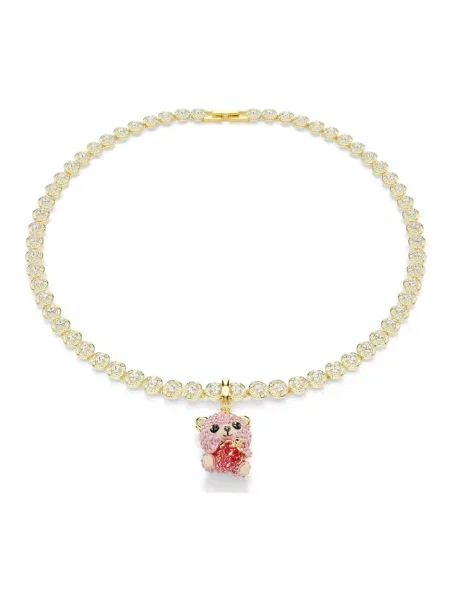 Zawieszka Swarovski różowa