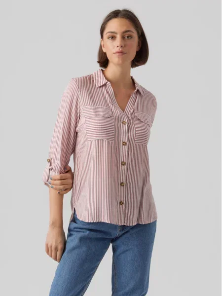 Vero Moda Сорочка Bumpy рожевий