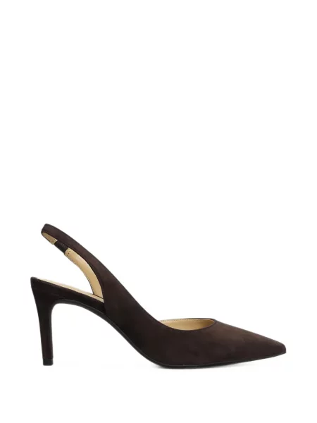 Pantofi cu toc Michael Kors slingback maro