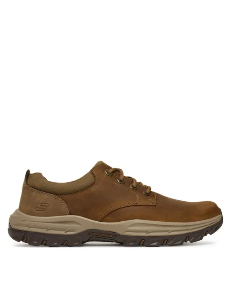 Sneakerși Skechers maro