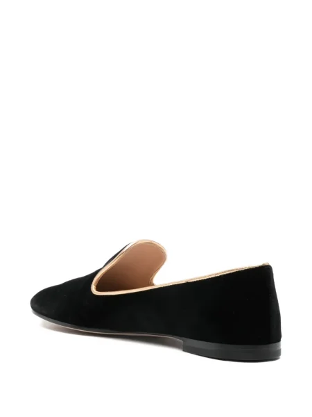 Pantofi loafer Gianvito Rossi din piele de căprioară negru