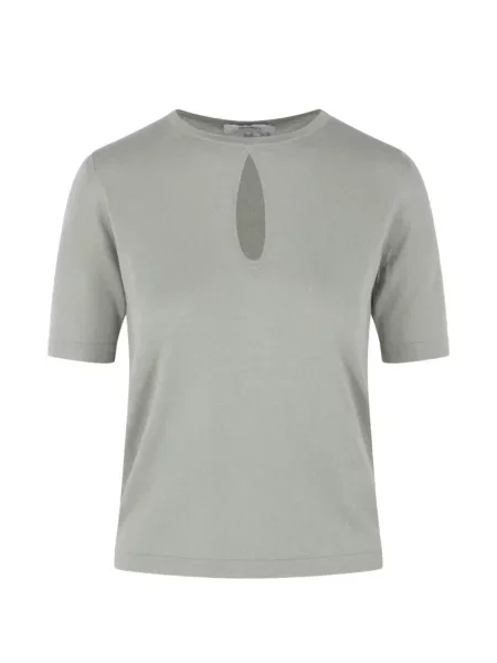 Tricou Max Mara tricotate gri