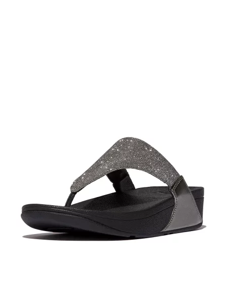Sandały FitFlop Lulu Shimmerlux szare