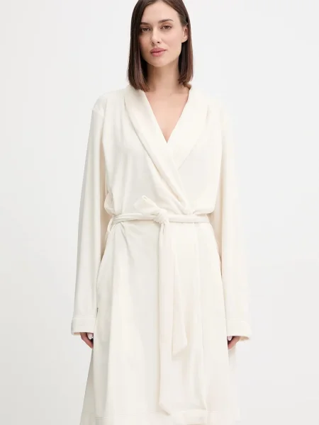 Халат Emporio Armani Underwear бежово