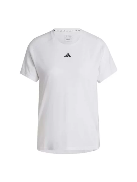 T-shirt adidas AEROREADY Train Essentials Minimal Branding Crewneck T-Shirt White/ Crystal White/ Crystal White XS biała