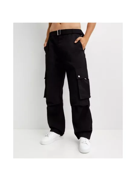 Spodnie cargo Jacquemus czarne