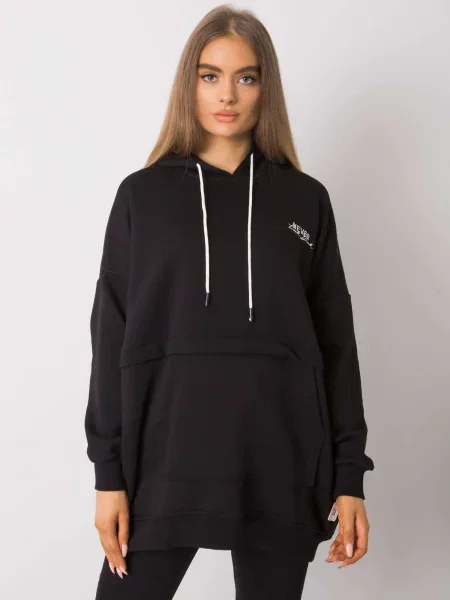 Mikina Fashionhunters čierna