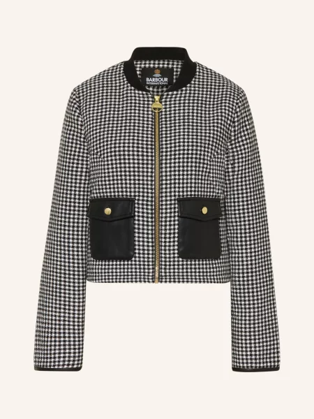 Barbour International Sako Halina černá bílá