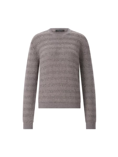 Sweter Fabiana Filippi wełniany szary