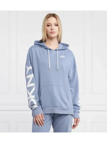 DKNY Sport Hanorac EXPLODED CRACKLE LOG albastru