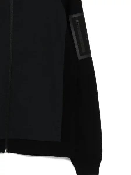 Cardigan Boss cu mâneci lungi lung negru