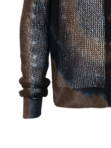 Cardigan Khoki plasă maro