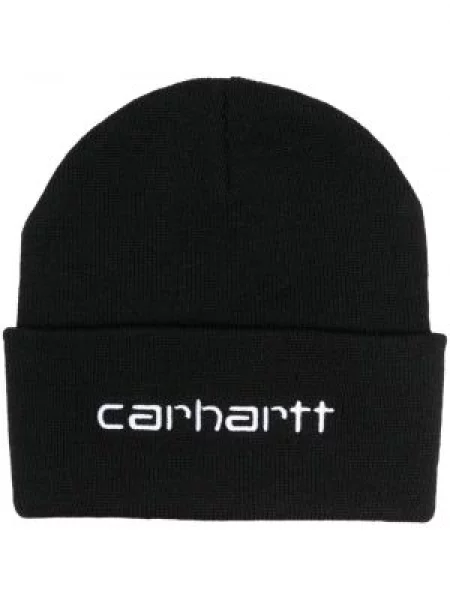 Căciulă Carhartt Wip cu broderie negru