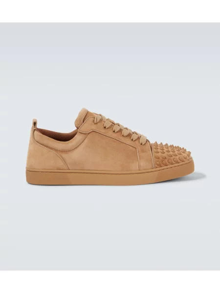 Sneakers Christian Louboutin καφέ