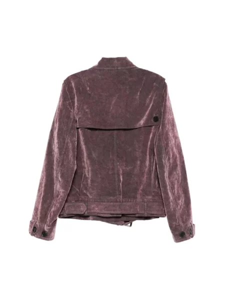 Kurtka Dries Van Noten fioletowa