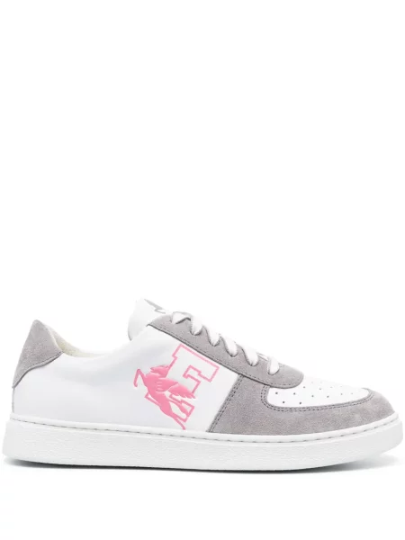 Sneakerși Etro din piele gri
