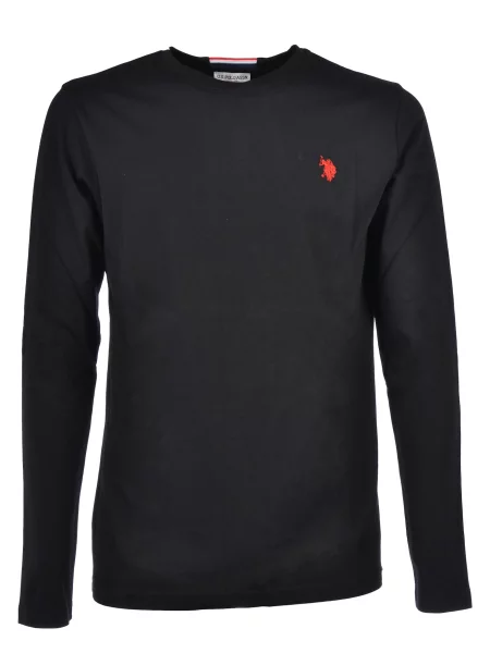 U.S. POLO ASSN. Majica črna