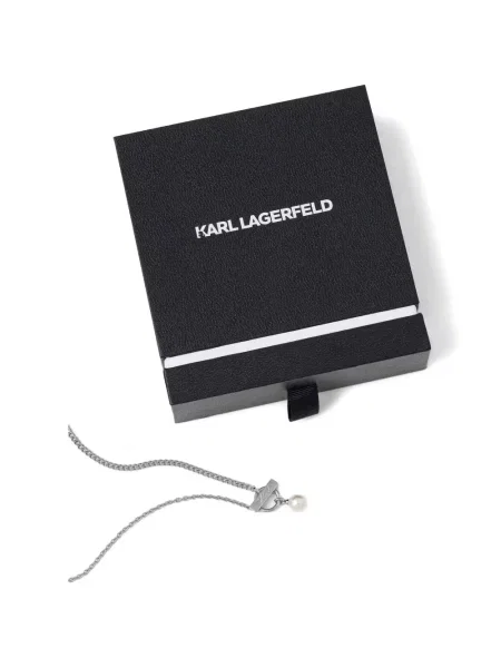 Colier Karl Lagerfeld cu perle