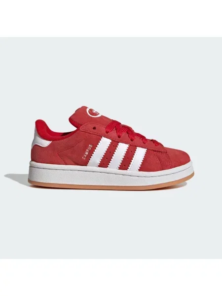 Boty Campus Elastic Lace Kids bílé