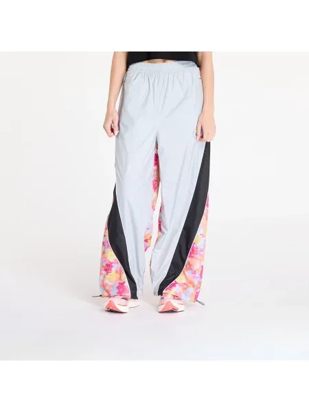 Панталон adidas by Stella McCartney с широка каройка с висока талия сиво
