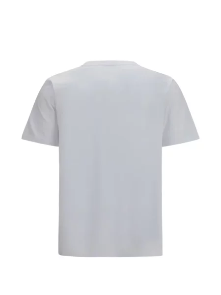 Scurt tricou Off-white cu autograf alb