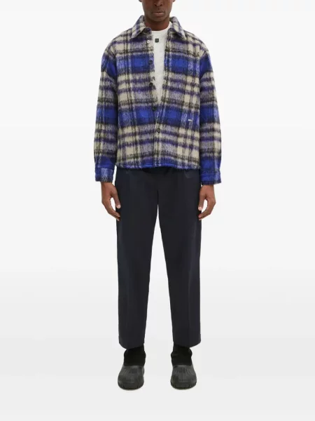 Pantaloni Wacko Maria plisate albastru