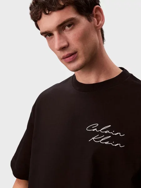 Футболка Calvin Klein Jeans чорна