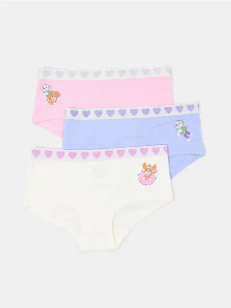 Sinsay kalhotky hipster 3 pack PAW Patrol levandulová