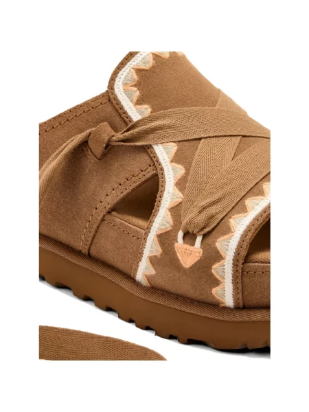 Ugg Sandały Na Platformie Goldenstar braun brązowe