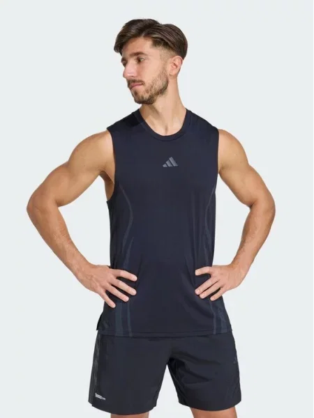 Πουκάμισο Adidas Performance μαύρο