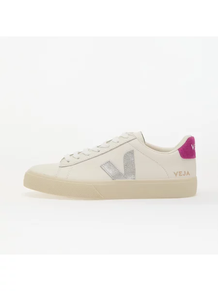 Veja Obuwie Kobieta 36 EU Skórzane Sneakersy Styl Campo biały