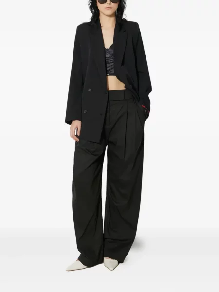Sacou Fiorucci cu broderie negru