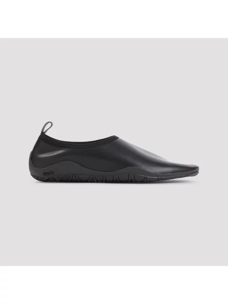 Półbuty Jil Sander skórzane czarne