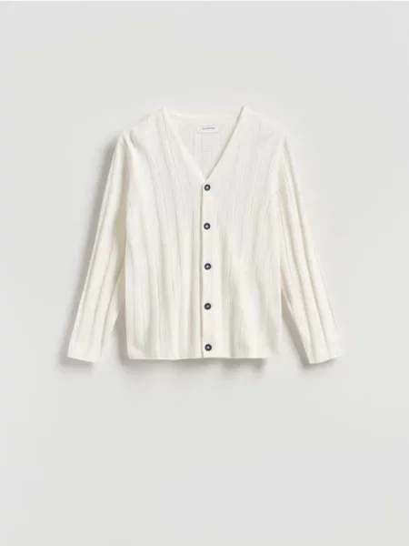 Pulover Reserved alb