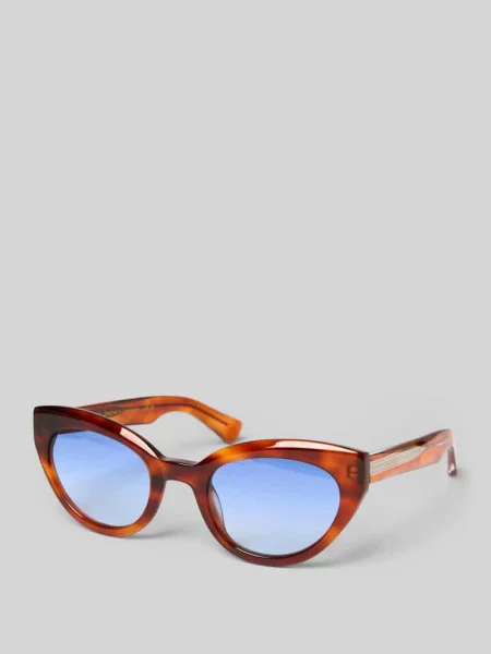 Okulary przeciwsłoneczne z etui i chustą model DONNHABL-REVEAL' Messy Weekend
