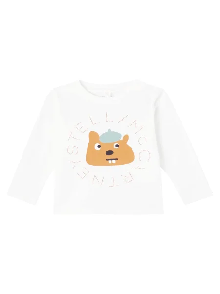 Gyerek póló Stella Mccartney fehér