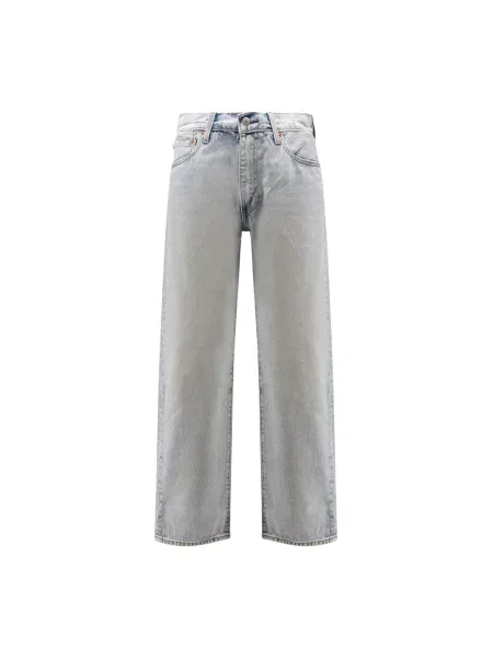 Szerokie jeansy Levi's niebieskie