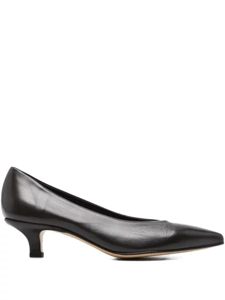 Pantofi cu toc Pomme D´or din piele maro