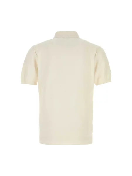 Jedwabna koszulka polo Tom Ford biała