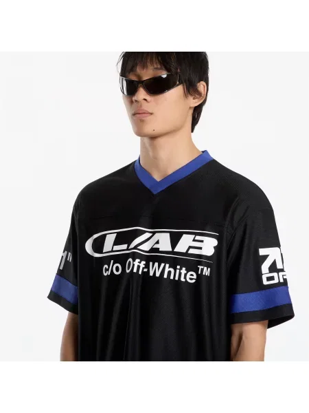 Футбольный свитер L/ab C/o Off-white™ из джерси белый