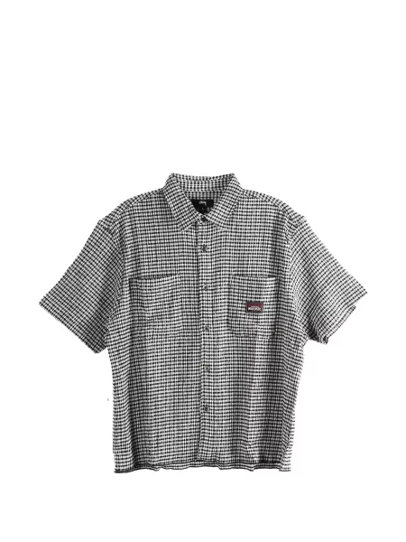 Kratak košulja Stüssy karirana bijela