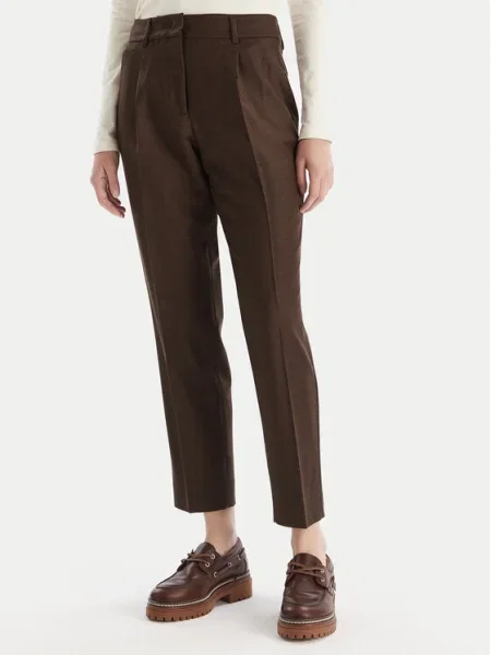 Weekend Max Mara Pantaloni din Caldaia maro