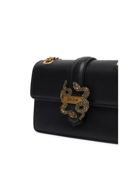 Just Cavalli Rankinė Iconic Snakes juoda