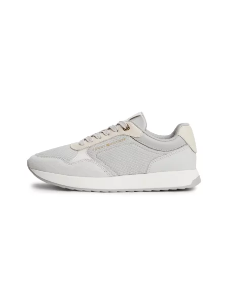 Sneakerși Tommy Hilfiger retro gri
