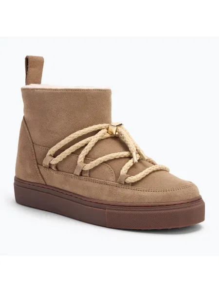 Дамски ботуши за сняг INUIKII Classic Low beige бежово