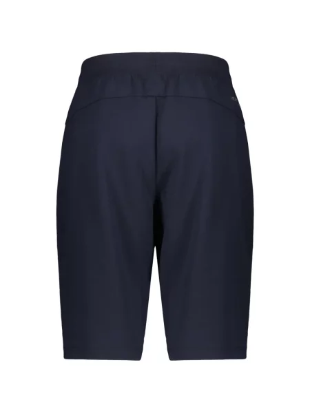 Pantaloni scurți Ea7 Emporio Armani cu imagine albastru