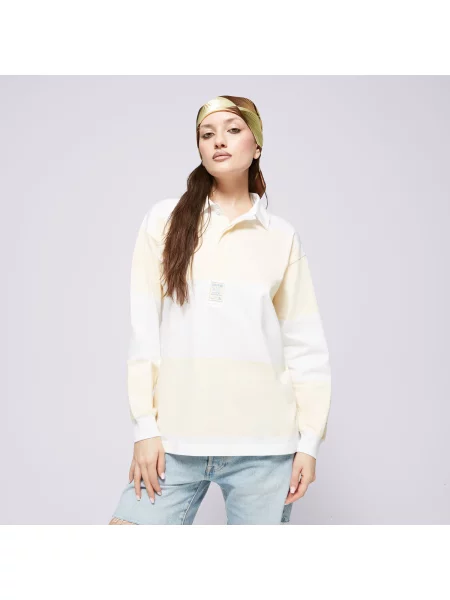 Champion Polo Long Sleeve Polo biała