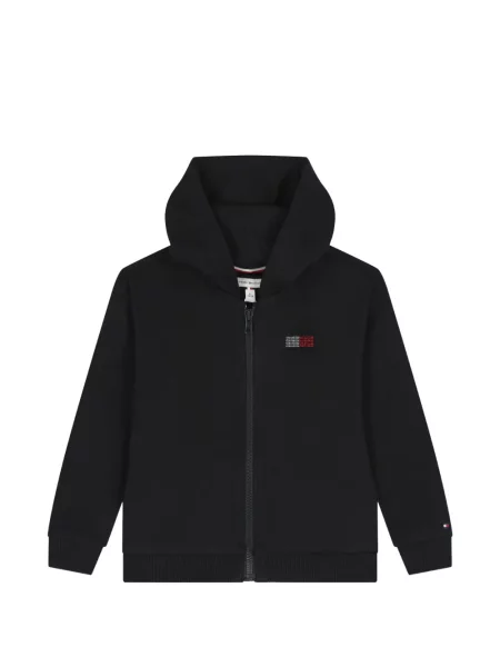 Hoodie Tommy Hilfiger μαύρο