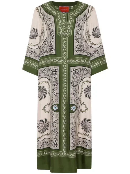 Rochie midi La Doublej până la genunchi de costum alb