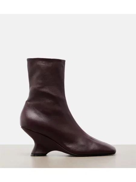 Cizme scurte Dries Van Noten din piele